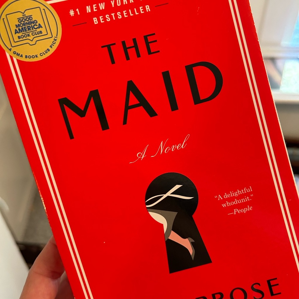 “The Maid” by Nita Prose paperback book